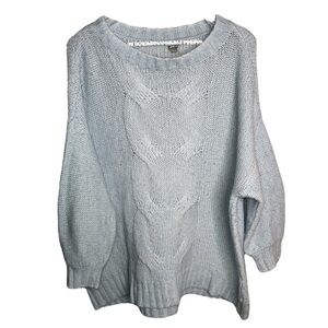 Aerie Balloon Sleeve Knitted Sweater Top